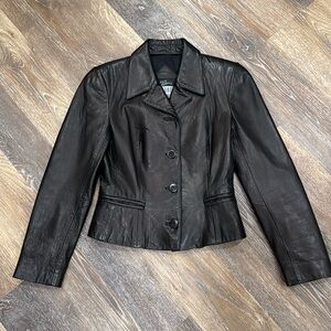 Like New, Michael Hoban North Beach, size 4 leather jacket